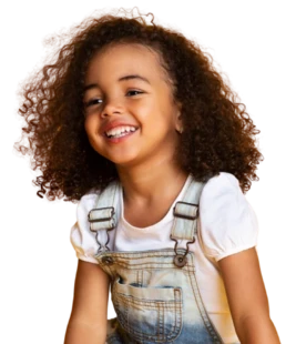 Happy child with autism